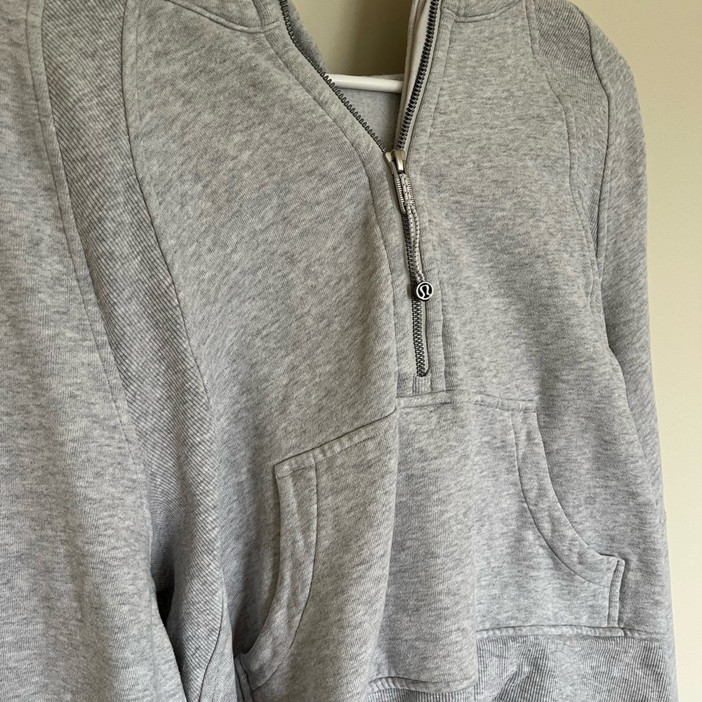 lululemon half zip scuba hoodie